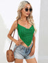 'Quilla' Crisscross Tie Back Knit Top - Celes Fashion